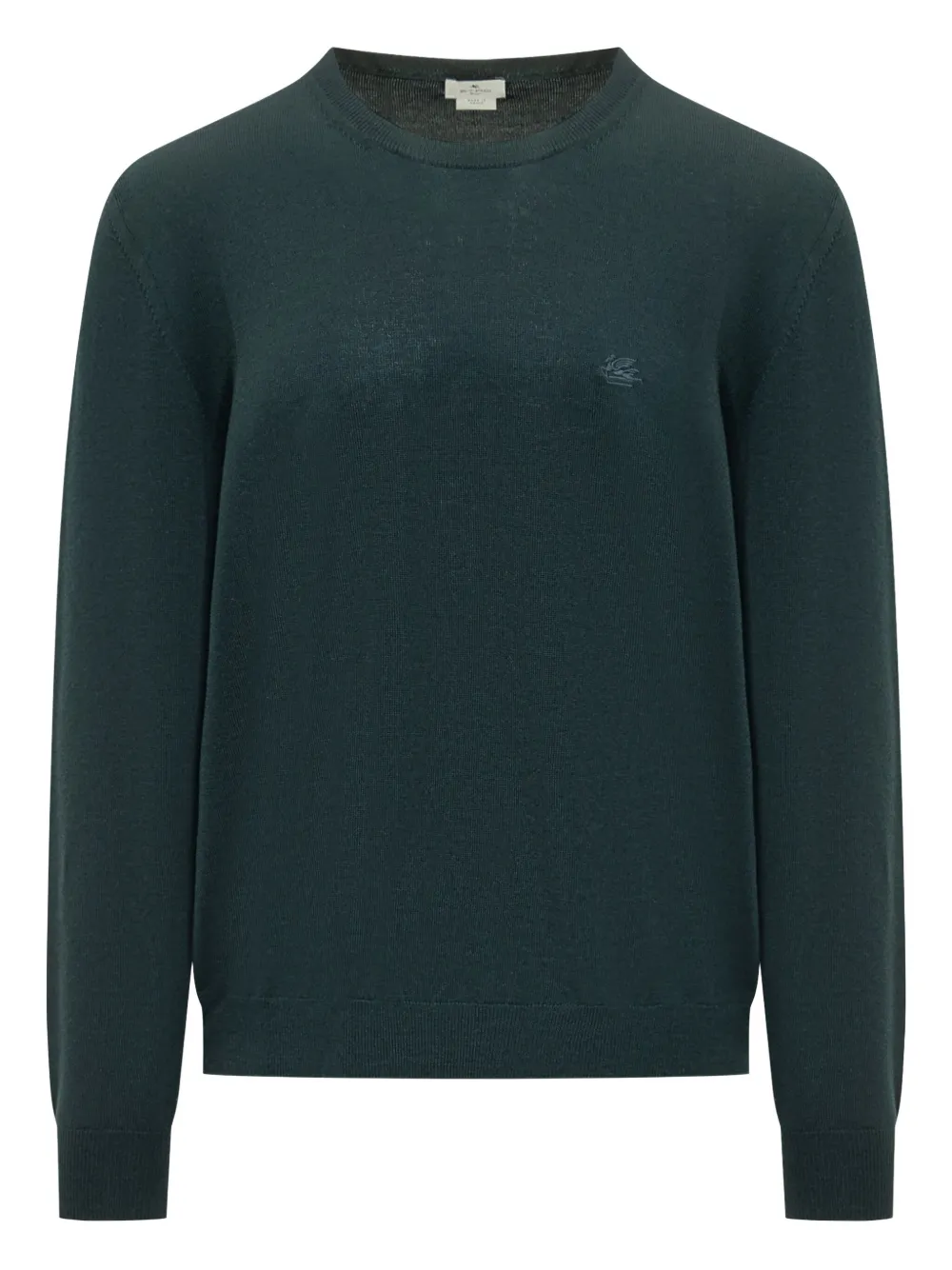 Вышитый свитер с круглым вырезом ETRO, зеленый
Вышитый свитер с круглым вырезом ETRO, зеленый