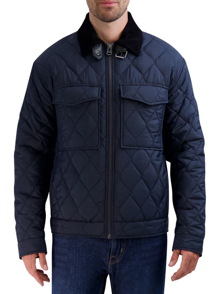 Стеганая куртка с бриллиантами Cole Haan, темно-синий
Стеганая куртка с бриллиантами Cole Haan, темно-синий