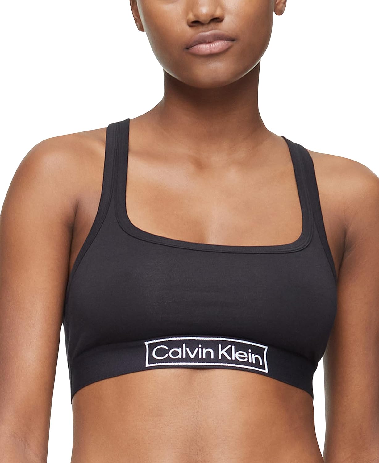 Calvin Klein Womens Reimagined Heritage Unlined Bralette, Black
Calvin Klein Womens Reimagined Heritage Unlined Bralette, Black