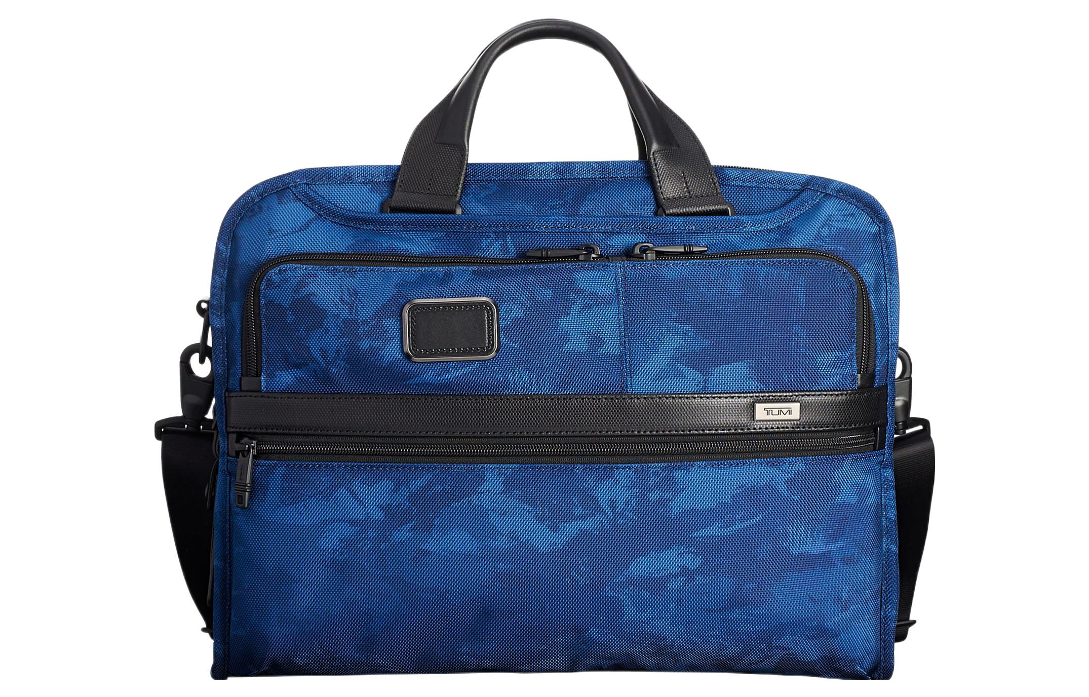 Tumi Мужской портфель из баллистического нейлона, синий
Tumi Мужской портфель из баллистического нейлона, синий