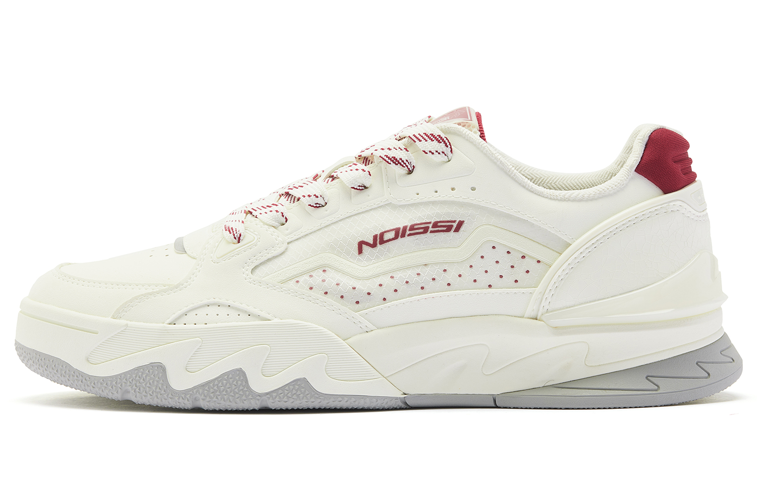 Ривер Клауд Нескользящие Легкие Низкие Кроссовки для Скейтбординга Мужские QIAODAN, Слоновая Кость Преппи Красный
Ривер Клауд Нескользящие Легкие Низкие Кроссовки для Скейтбординга Мужские QIAODAN, Слоновая Кость Преппи Красный