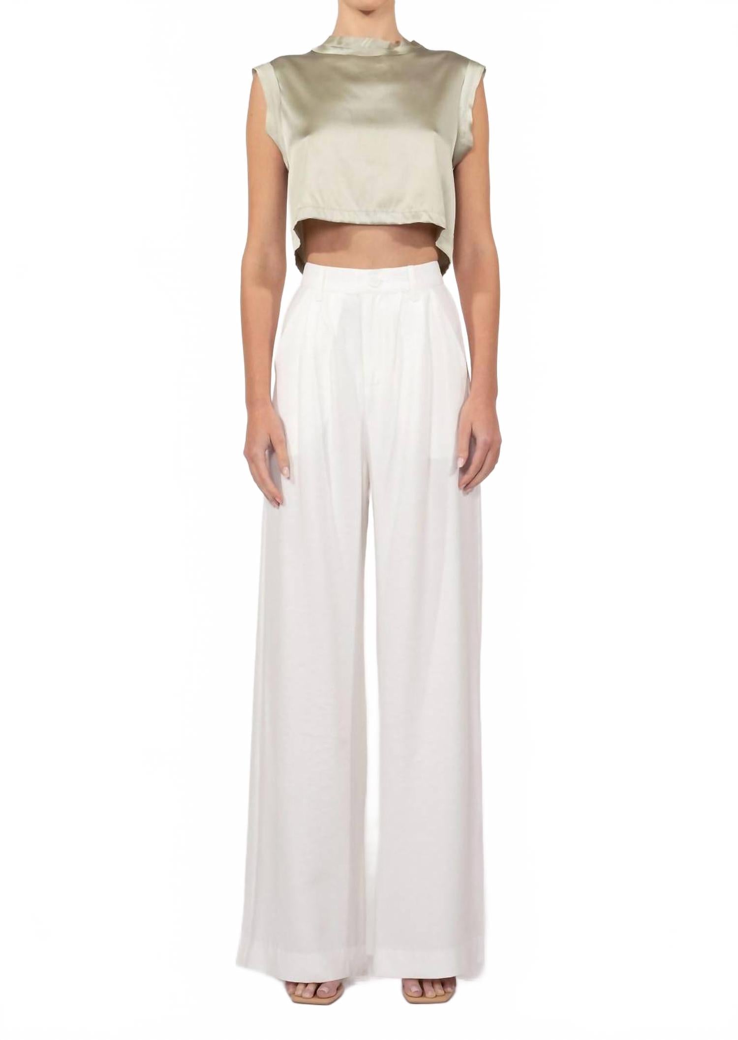 Мелированный кроп-топ в цвете пустынный шалфей NONCHALANTLABEL, Desert Sage
Мелированный кроп-топ в цвете пустынный шалфей NONCHALANTLABEL, Desert Sage