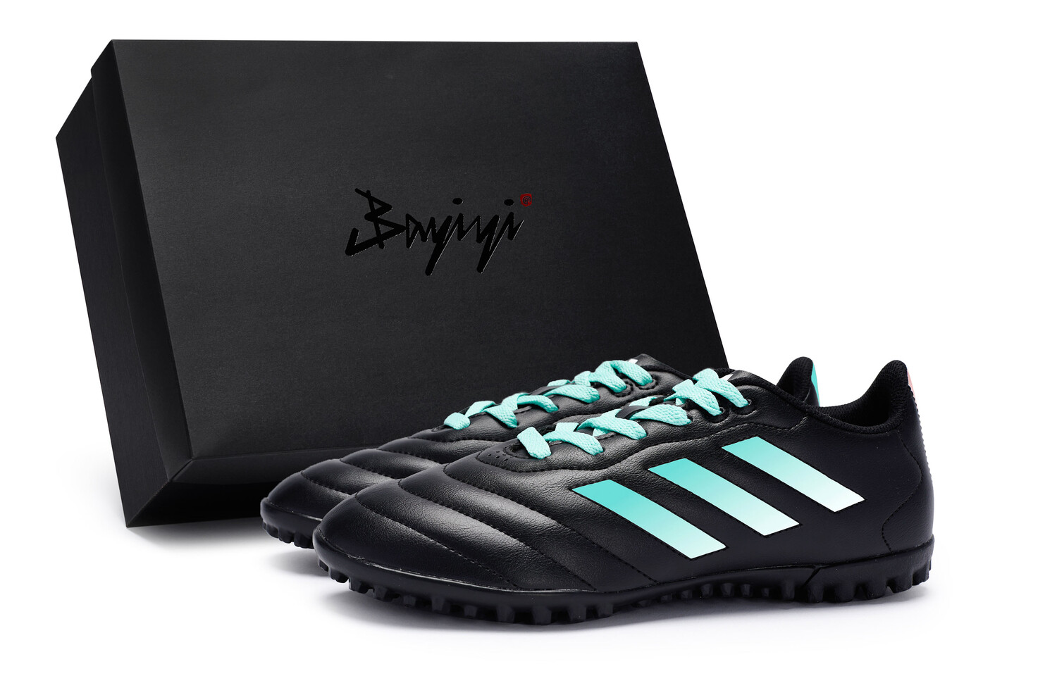 Футбольные бутсы GOLETTO VII унисекс с низким верхом Tiffany Adidas, цвет Black Tiffany
Футбольные бутсы GOLETTO VII унисекс с низким верхом Tiffany Adidas, цвет Black Tiffany