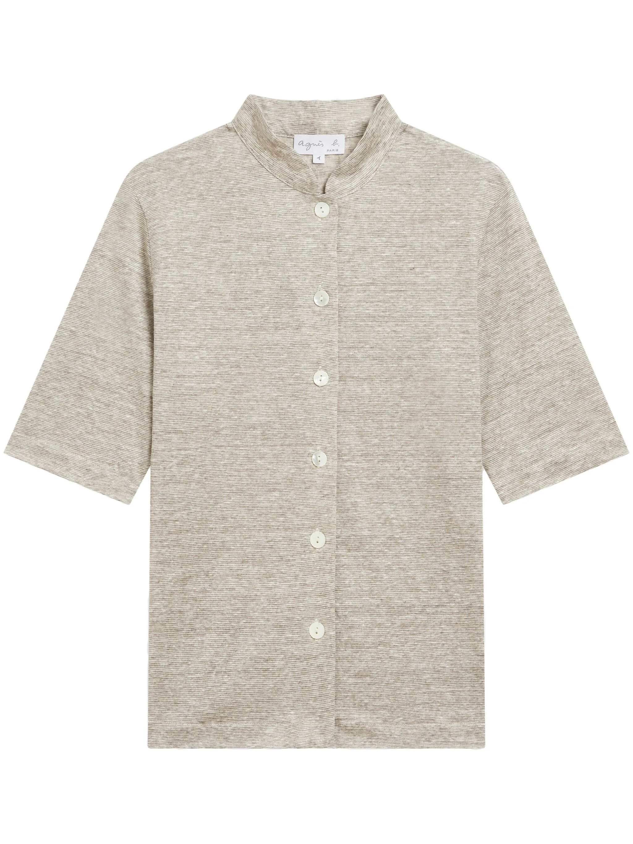 Рубашка Violaine Agnès B., бежевый
Рубашка Violaine Agnès B., бежевый