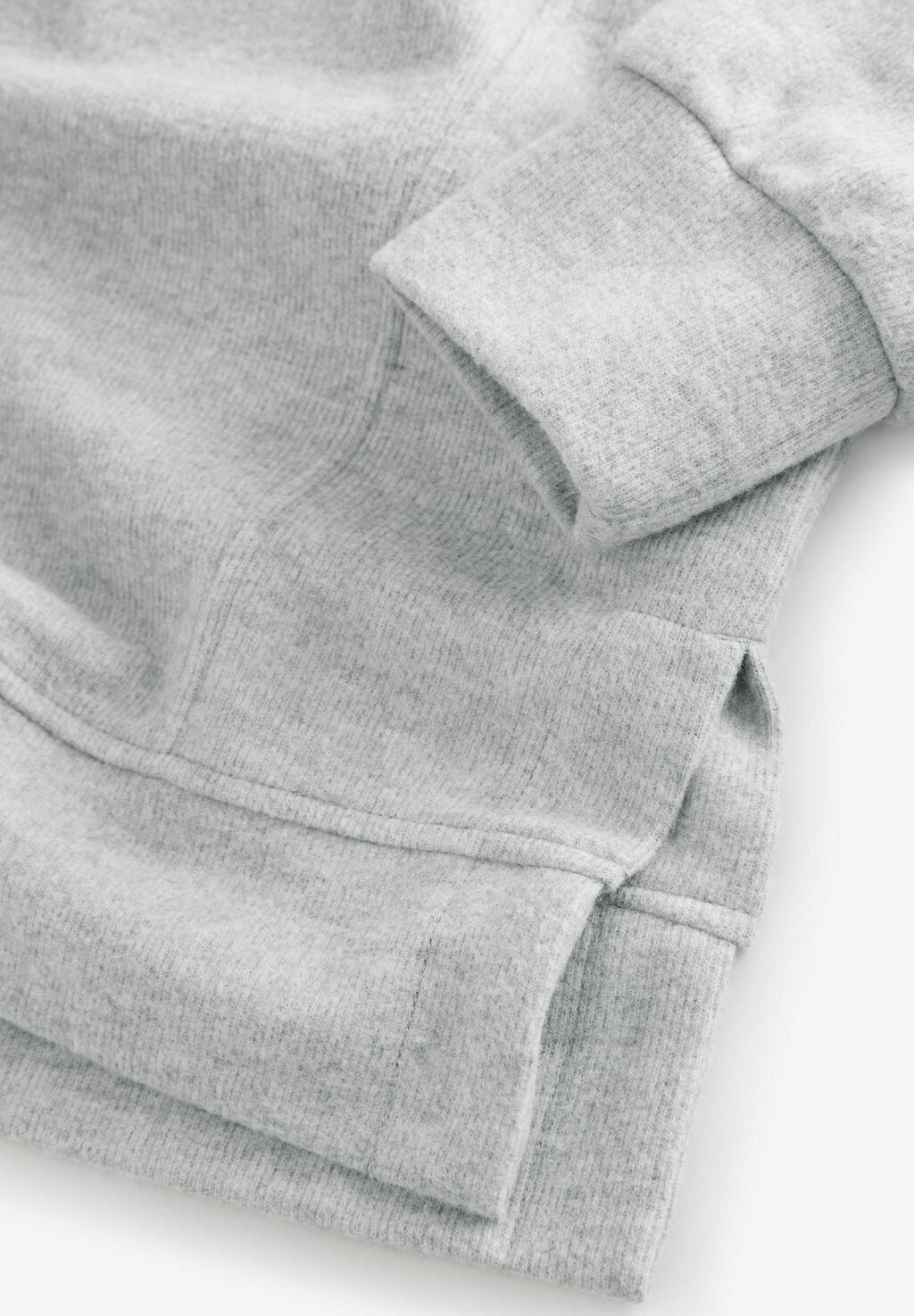 Толстовка с капюшоном RELAXED FIT COSY SOFT TOUCH STEPPED Next, серый 
Толстовка с капюшоном RELAXED FIT COSY SOFT TOUCH STEPPED Next, серый