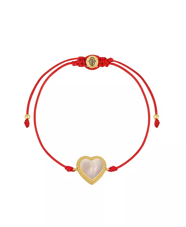 Браслет из красной нити с перламутровым сердцем «Искренняя любовь» Karma And Luck, red
Браслет из красной нити с перламутровым сердцем «Искренняя любовь» Karma And Luck, red