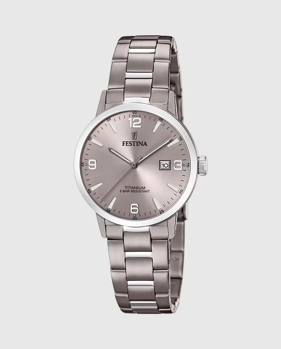 F20436/2 Женские часы из титановой стали серого цвета Festina, серый
F20436/2 Женские часы из титановой стали серого цвета Festina, серый