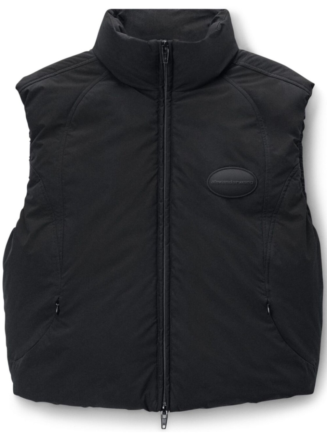 Жилет Alexander Wang с нашивкой-логотипом, черный
Жилет Alexander Wang с нашивкой-логотипом, черный