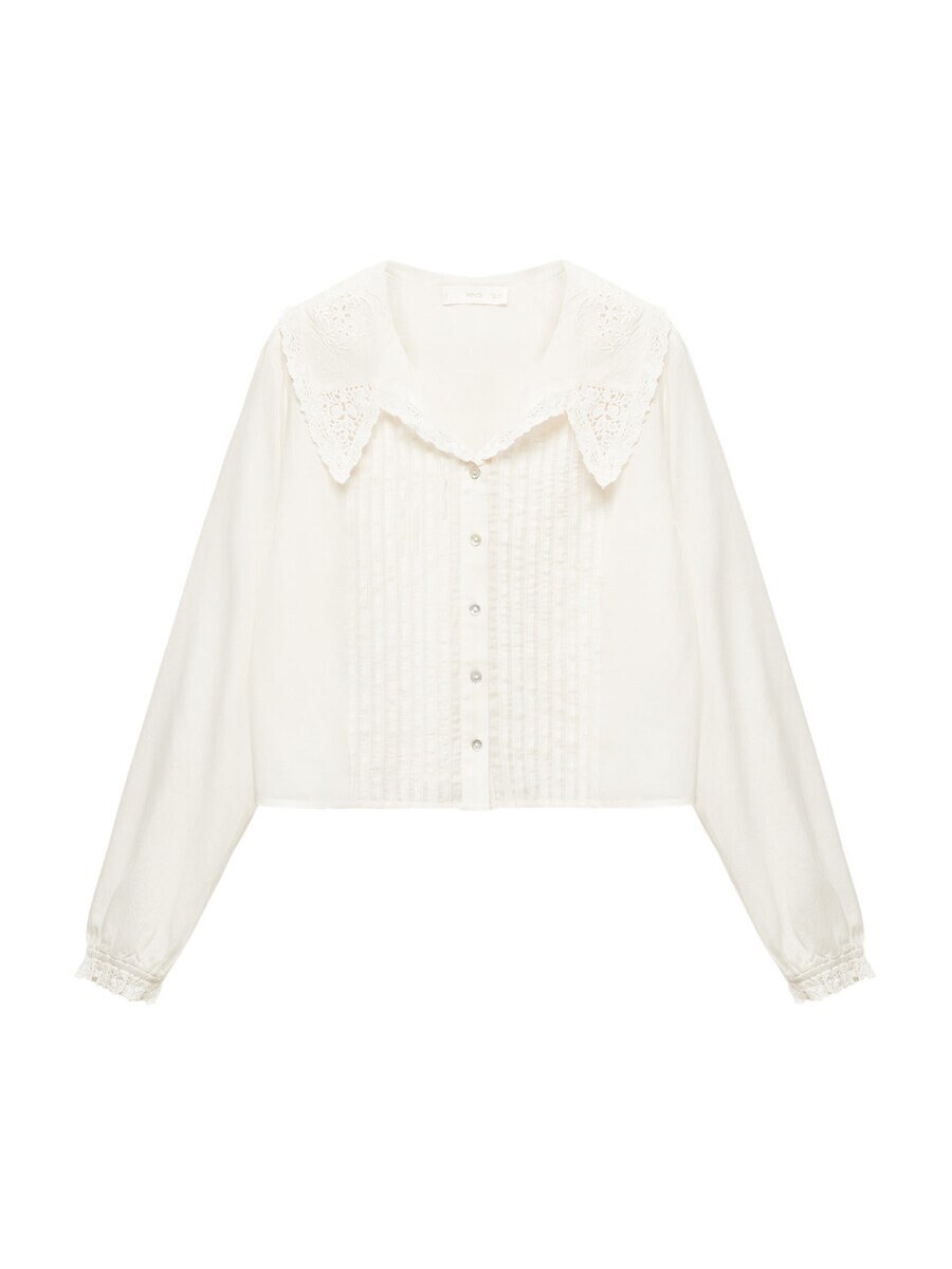 Кружевная блузка MANGO Blouse Beatrice, белый
Кружевная блузка MANGO Blouse Beatrice, белый