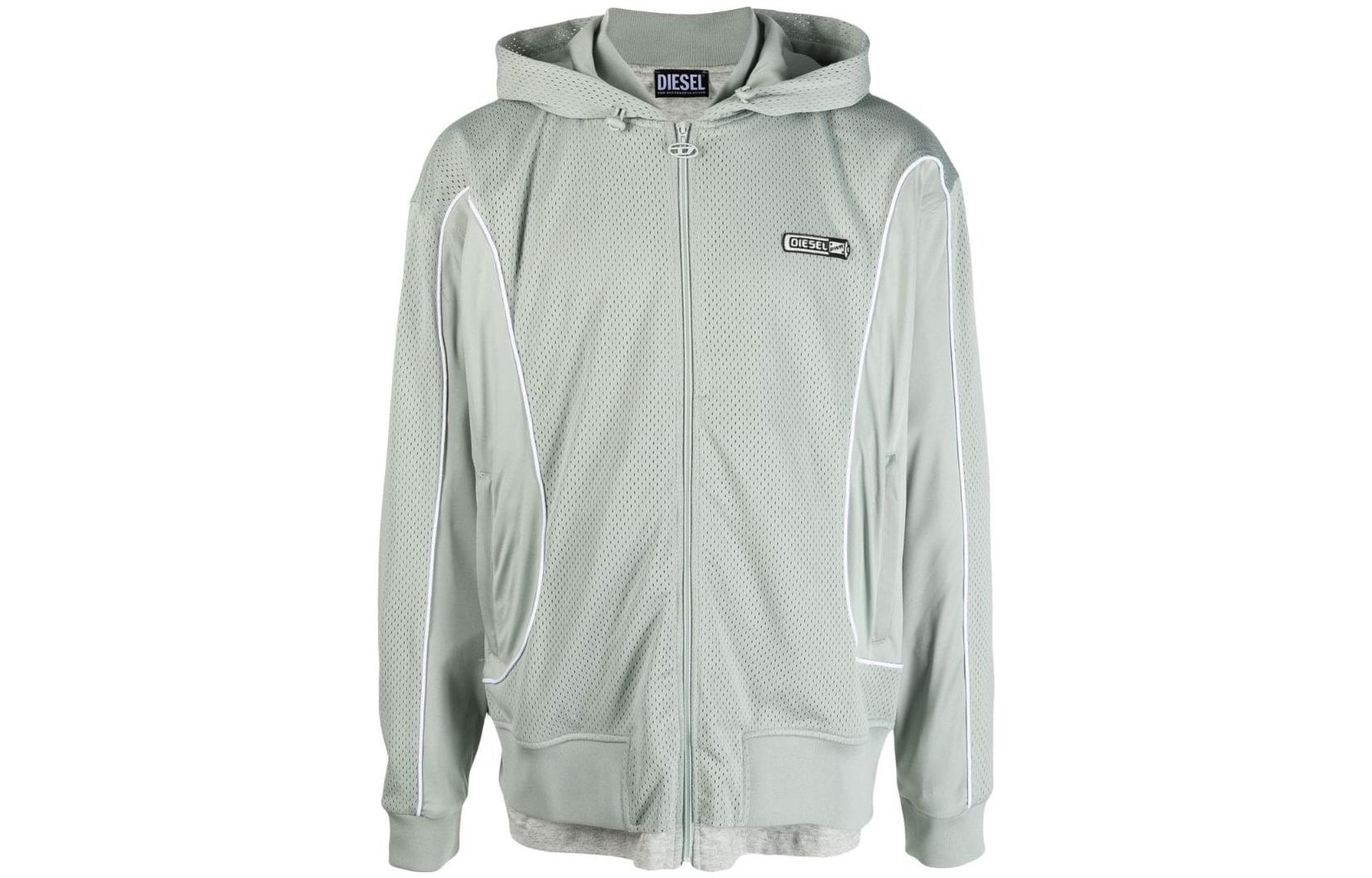 Толстовка на молнии с логотипом DIESEL, светло-зелёная
Толстовка на молнии с логотипом DIESEL, светло-зелёная
