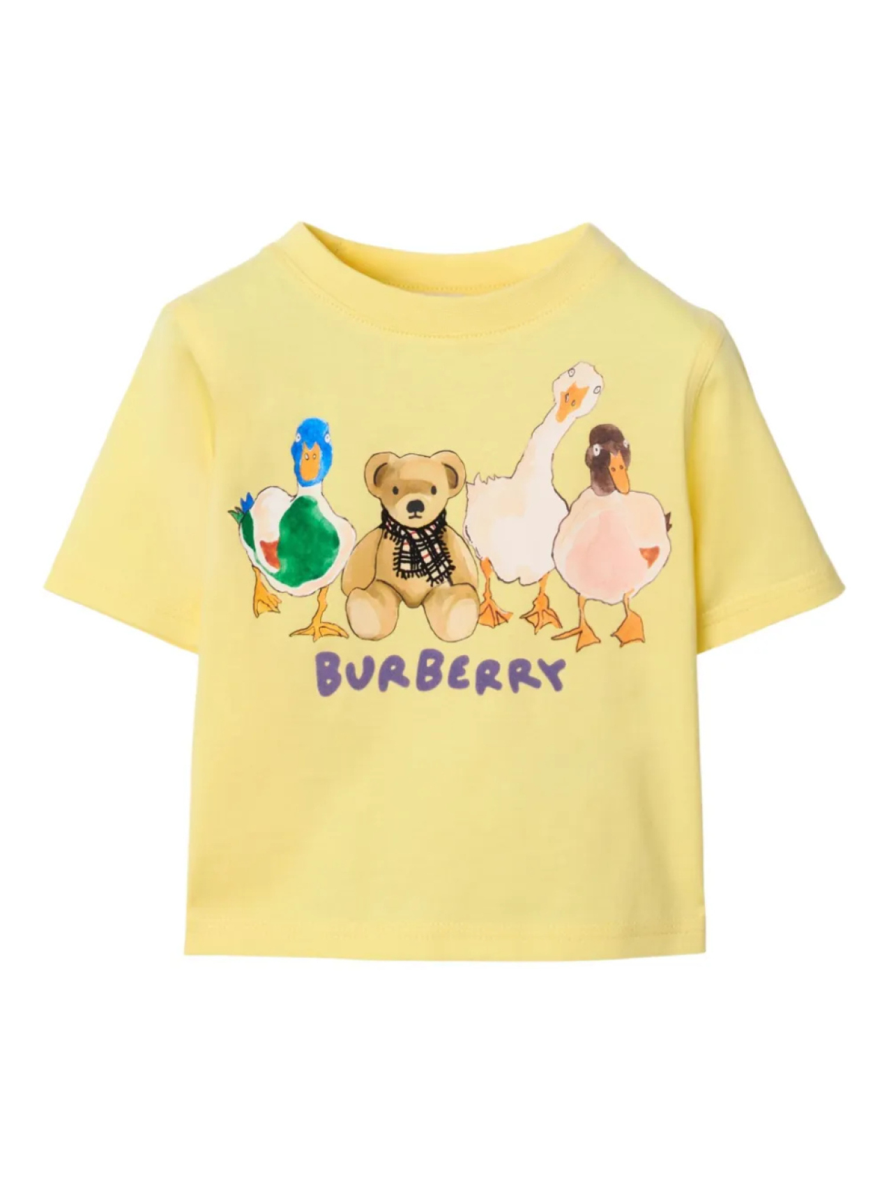 Футболка Burberry Kids из хлопка с изображением медведя Томаса и его друзей, желтый
Футболка Burberry Kids из хлопка с изображением медведя Томаса и его друзей, желтый