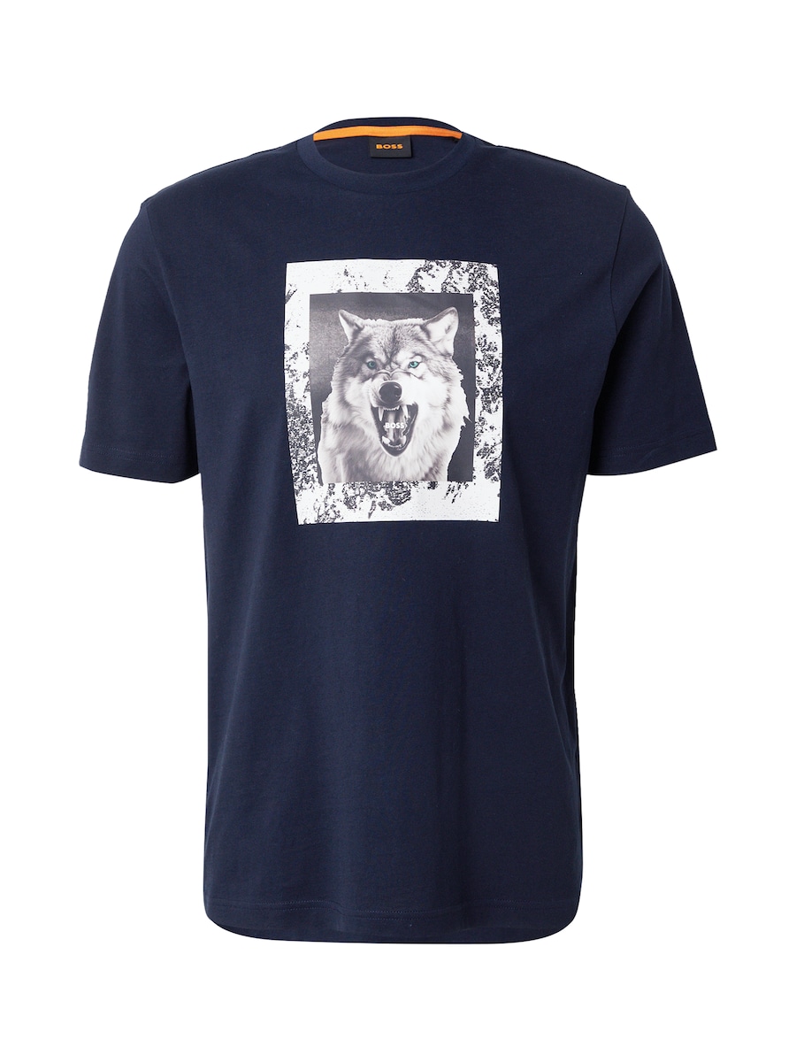 Рубашка BOSS Te_Lupo, темно-синий/аквамарин
Рубашка BOSS Te_Lupo, темно-синий/аквамарин