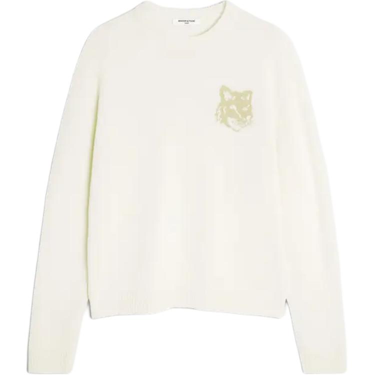 Свитер Maison Kitsuné с интарсией Fox Head Maison Kitsune, белый
Свитер Maison Kitsuné с интарсией Fox Head Maison Kitsune, белый