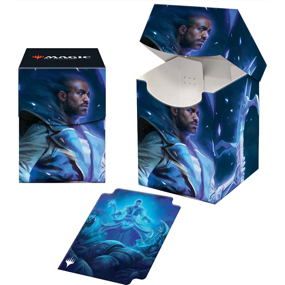 Карточная игра Ultra Pro MtG Deck Box: The Brothers' War - Teferi, Temporal Pilgrim
Карточная игра Ultra Pro MtG Deck Box: The Brothers' War - Teferi, Temporal Pilgrim