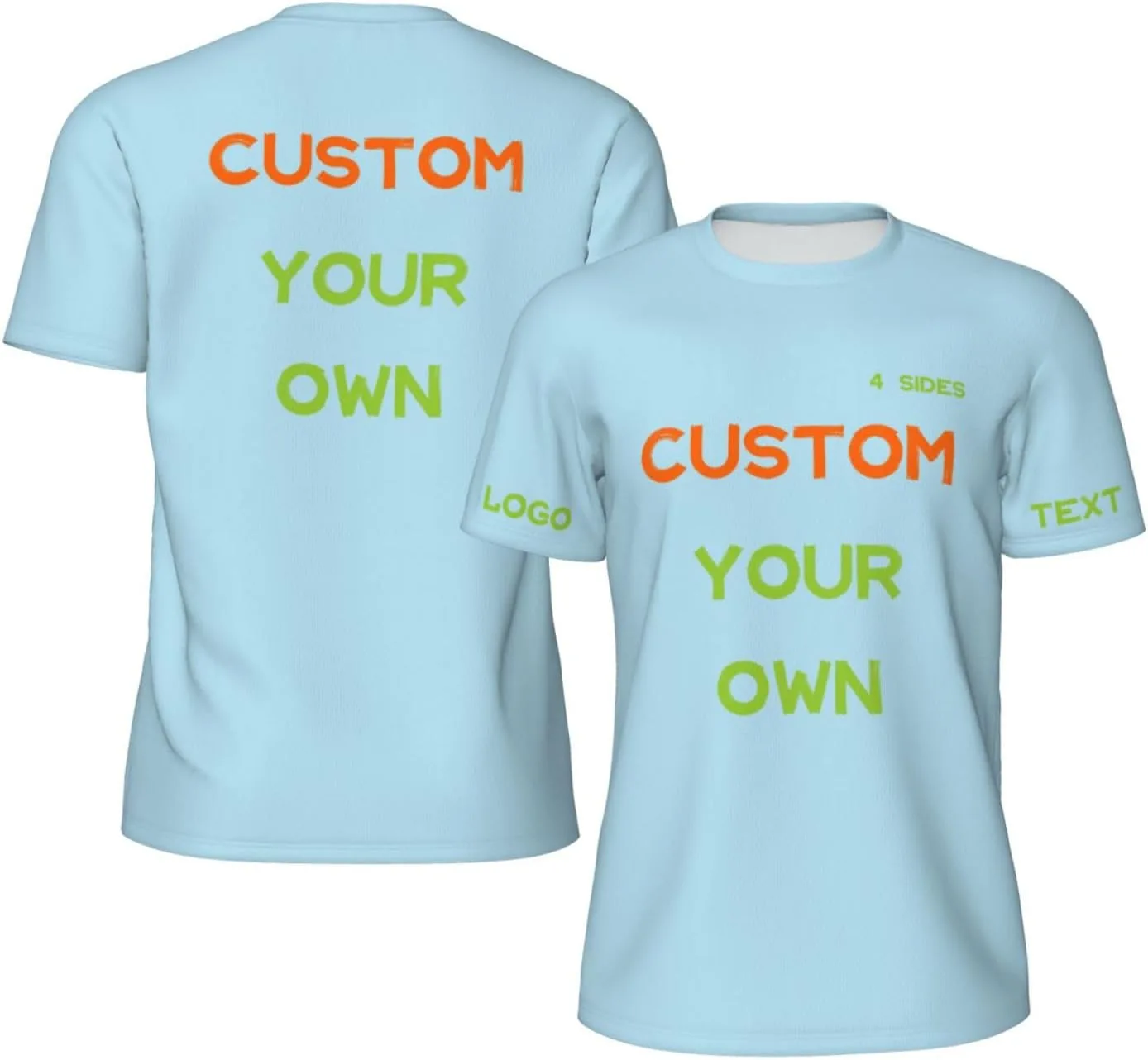 Футболка Custom с принтом на 4 сторонах для мужчин
Футболка Custom с принтом на 4 сторонах для мужчин