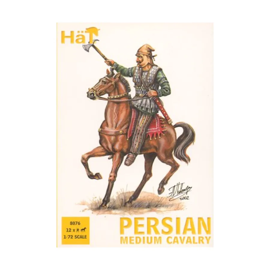 Персидская средняя кавалерия, Historical Plastic Military Figures - Ancient (1:72) (Hat Industries)
Персидская средняя кавалерия, Historical Plastic Military Figures - Ancient (1:72) (Hat Industries)