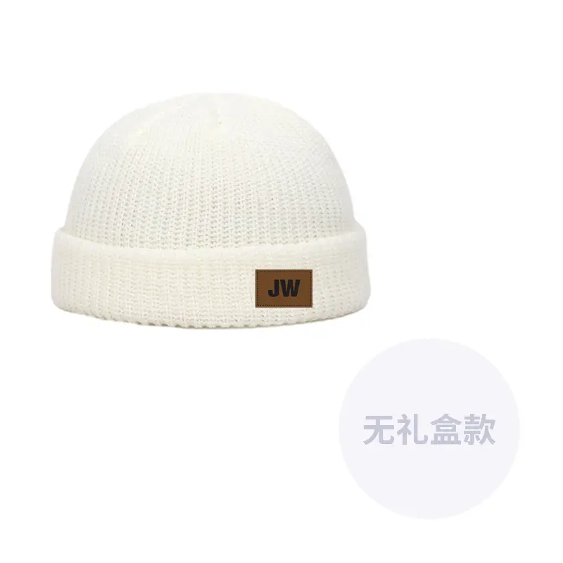 J W Унисекс шапка бини, White
J W Унисекс шапка бини, White