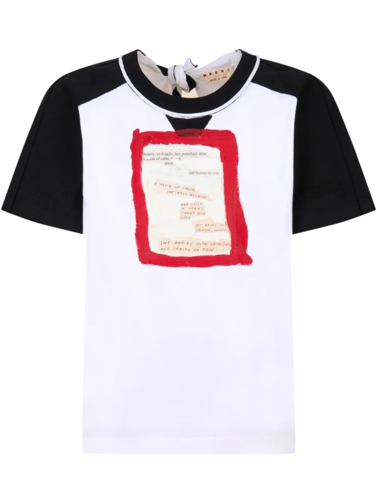 Футболка с графичным принтом Marni, белый
Футболка с графичным принтом Marni, белый