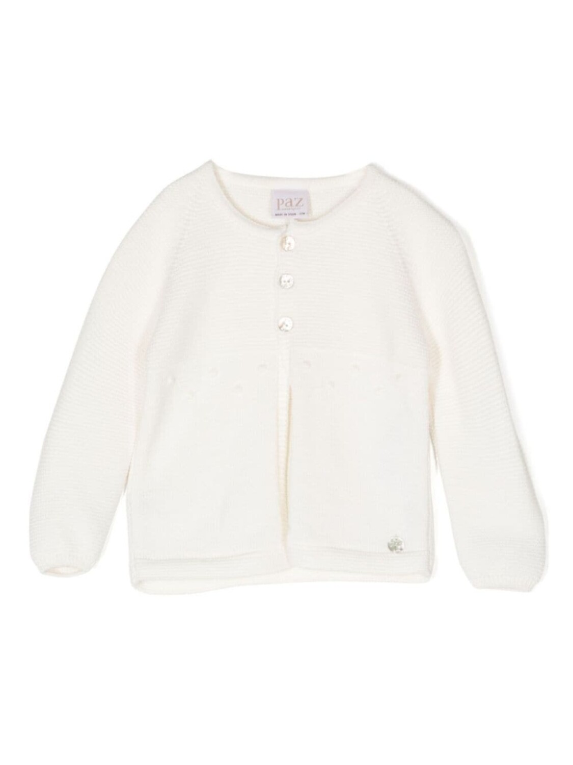 Paz Rodriguez кардиган с круглым вырезом, белый
Paz Rodriguez кардиган с круглым вырезом, белый