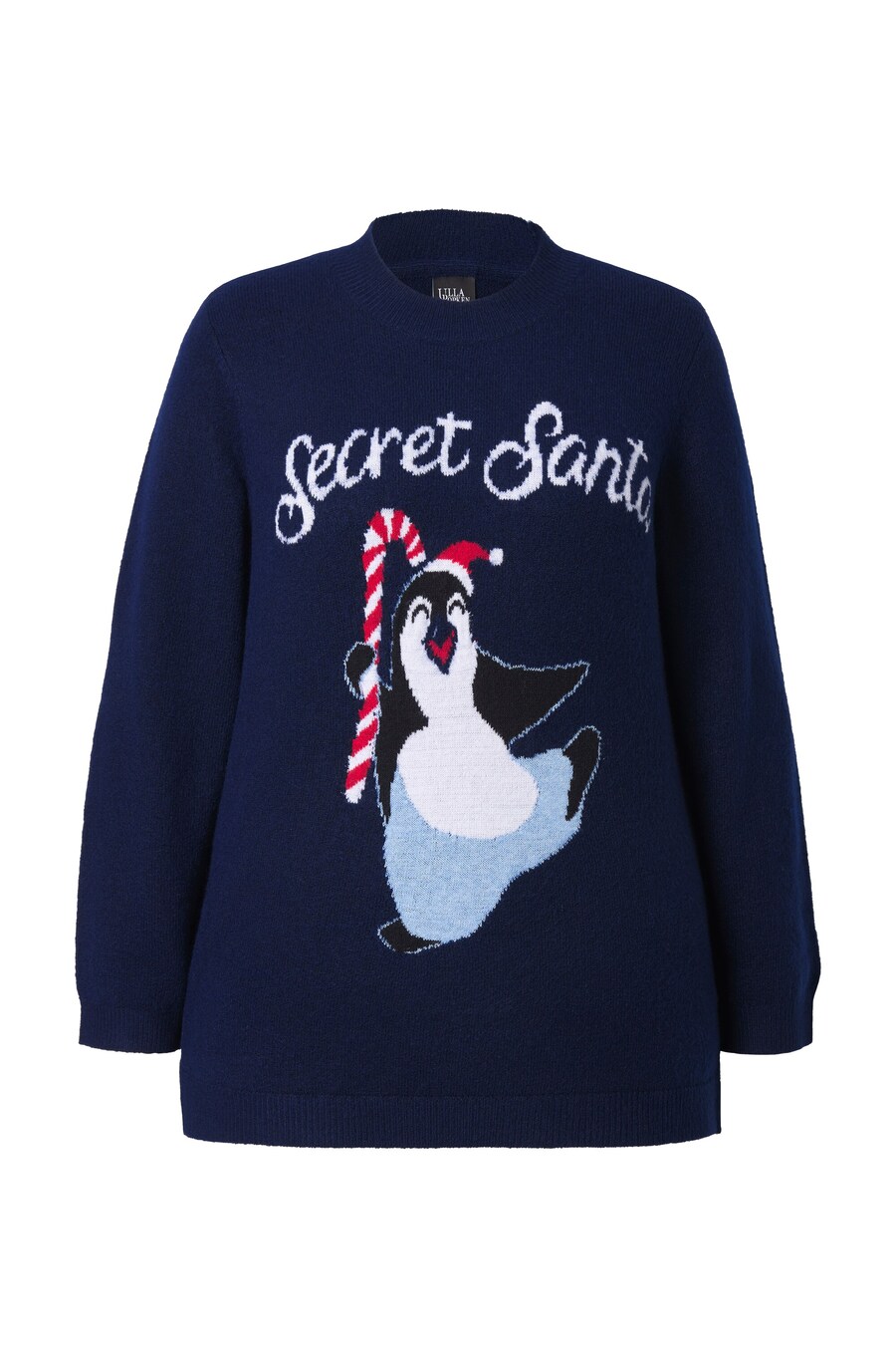 Свитер Ulla Popken, темно-синий
Свитер Ulla Popken, темно-синий