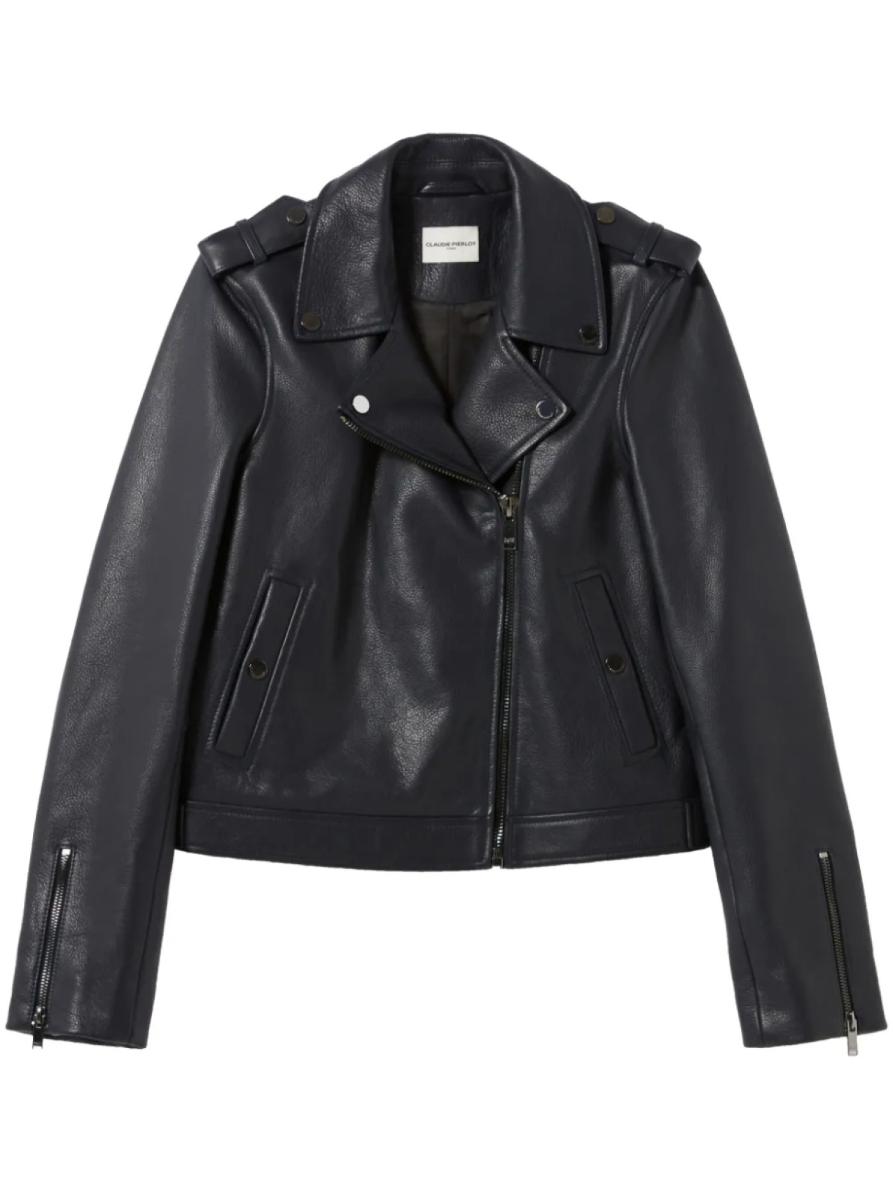 Claudie Pierlot кожаная куртка, синий
Claudie Pierlot кожаная куртка, синий