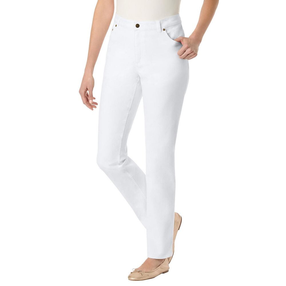 Женщина в женских эластичных джинсах прямого кроя больших размеров для высоких размеров Woman Within, белый
Женщина в женских эластичных джинсах прямого кроя больших размеров для высоких размеров Woman Within, белый