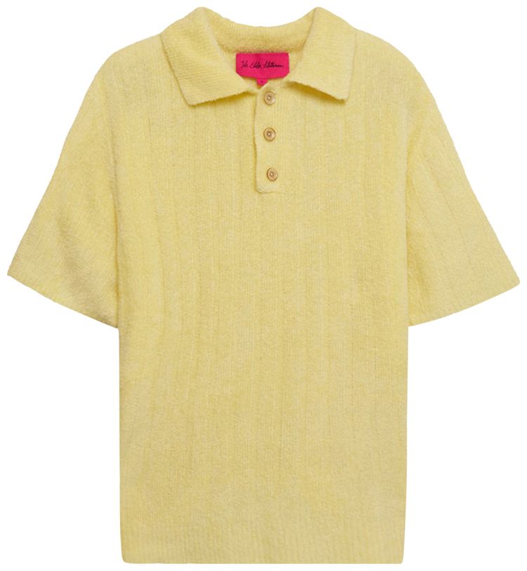 Поло The Elder Statesman Chenille Rib Short-Sleeve Polo 'Butter', желтый
Поло The Elder Statesman Chenille Rib Short-Sleeve Polo 'Butter', желтый