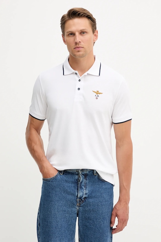 Хлопковое поло Aeronautica Militare, белый
Хлопковое поло Aeronautica Militare, белый