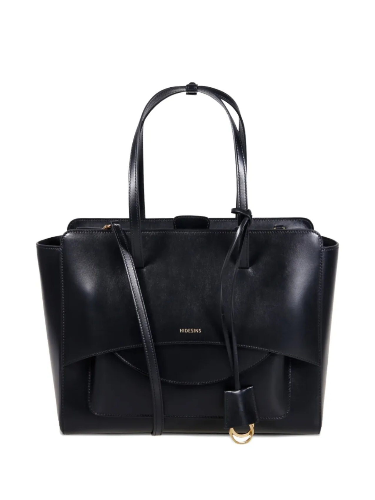 Кожаная сумка-тоут HIDESINS, черный
Кожаная сумка-тоут HIDESINS, черный