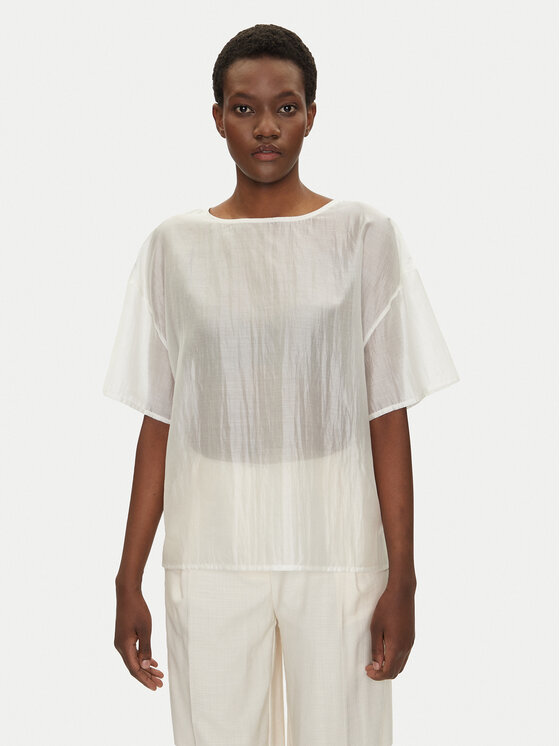 Блузка свободного кроя SW9008TLYA5 Bomboogie, белый
Блузка свободного кроя SW9008TLYA5 Bomboogie, белый