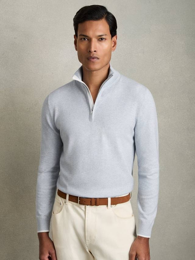 Свитер Swinley с застежкой-молнией Reiss, Soft Blue
Свитер Swinley с застежкой-молнией Reiss, Soft Blue