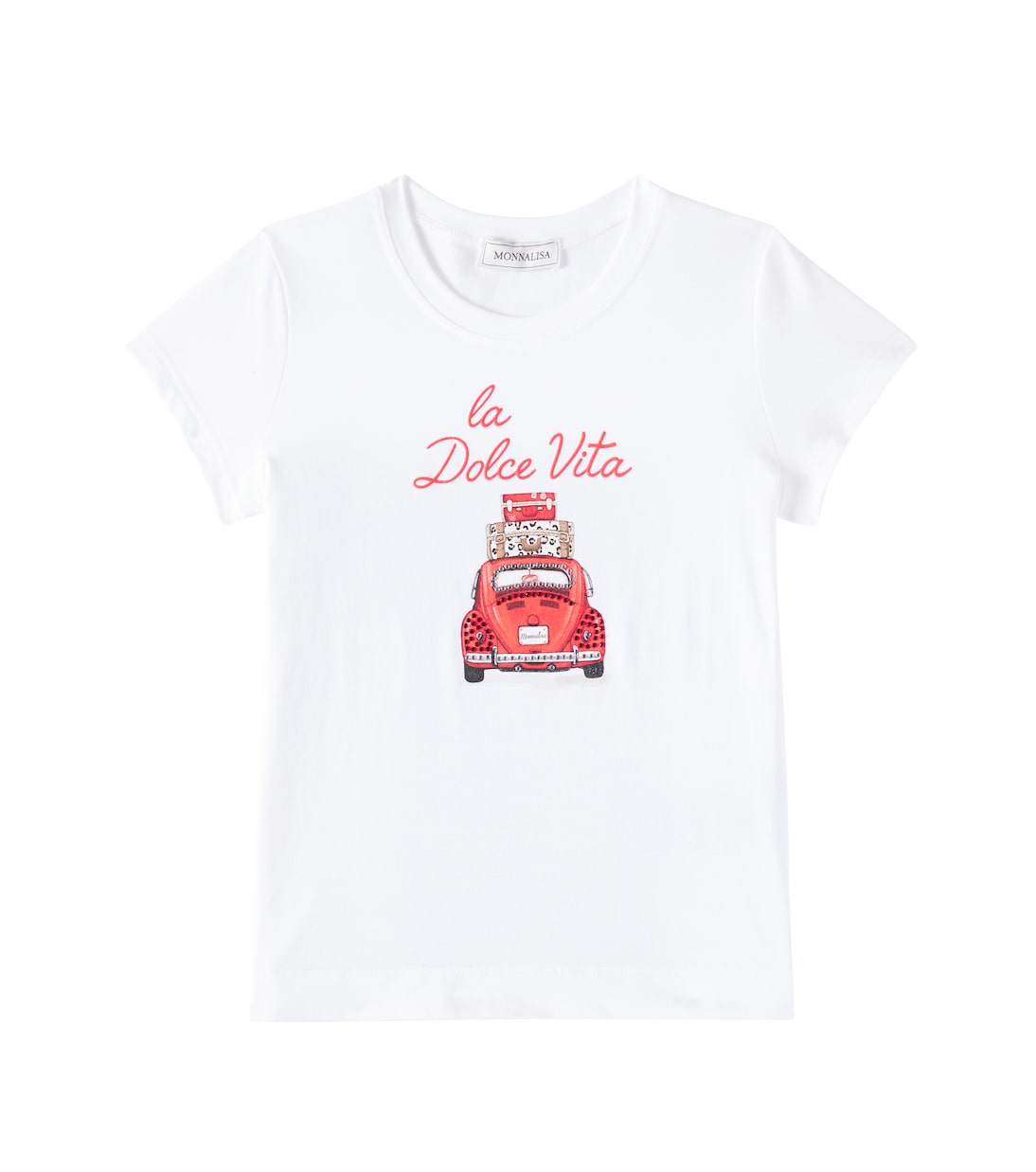 Футболка из хлопкового джерси Monnalisa, Bianco
Футболка из хлопкового джерси Monnalisa, Bianco