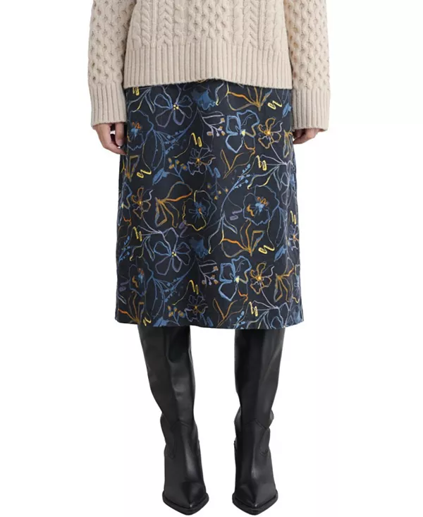 Женская юбка с видом на лес Seasalt Cornwall, синий
Женская юбка с видом на лес Seasalt Cornwall, синий