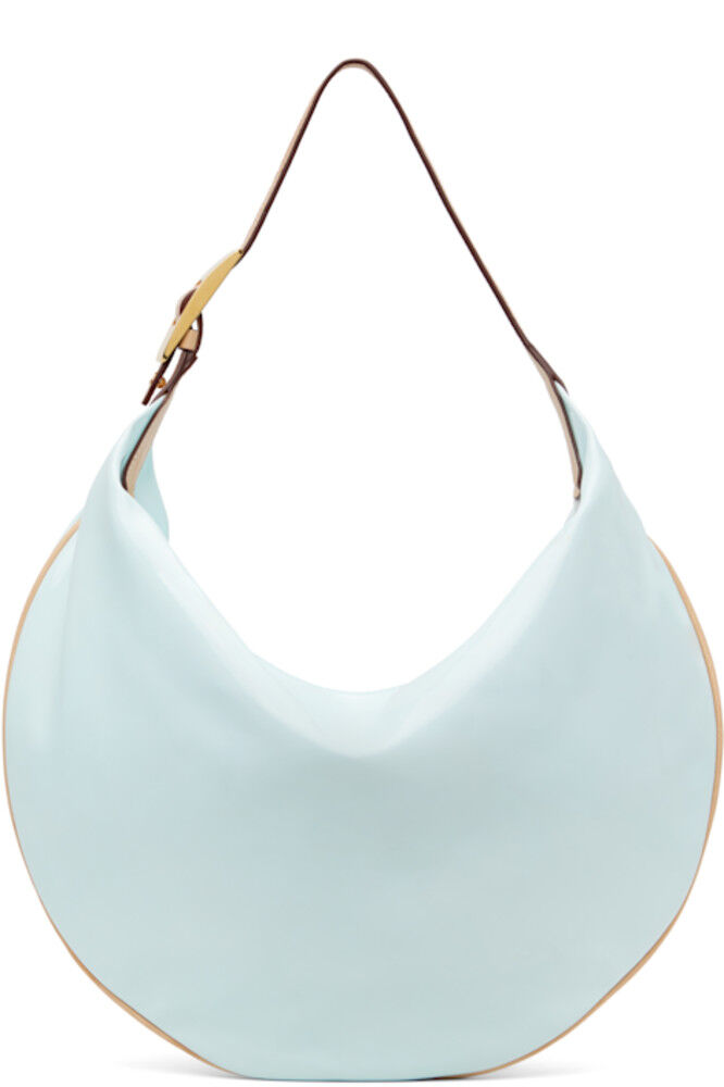 Синяя лакированная сумка-шар Tory Burch
Синяя лакированная сумка-шар Tory Burch