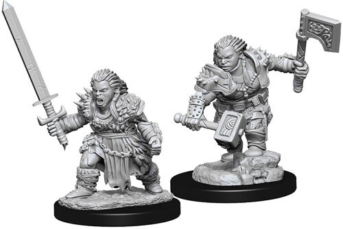 Миниатюра WizKids/NECA Pathfinder Battles Deep Cuts Unpainted Minis: W8 Female Dwarf Barbarian
Миниатюра WizKids/NECA Pathfinder Battles Deep Cuts Unpainted Minis: W8 Female Dwarf Barbarian
