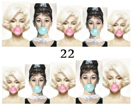 Водные наклейки для ногтей - №22, inna
Водные наклейки для ногтей - №22, inna