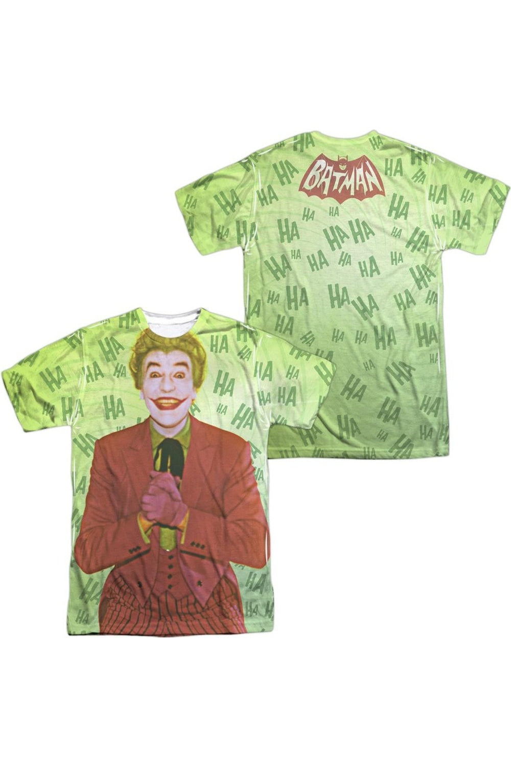 Футболка с коротким рукавом для взрослых из полиэстера с принтом Batman Classic Tv Jokes On You (спереди/сзади) Gildan, белый
Футболка с коротким рукавом для взрослых из полиэстера с принтом Batman Classic Tv Jokes On You (спереди/сзади) Gildan, белый