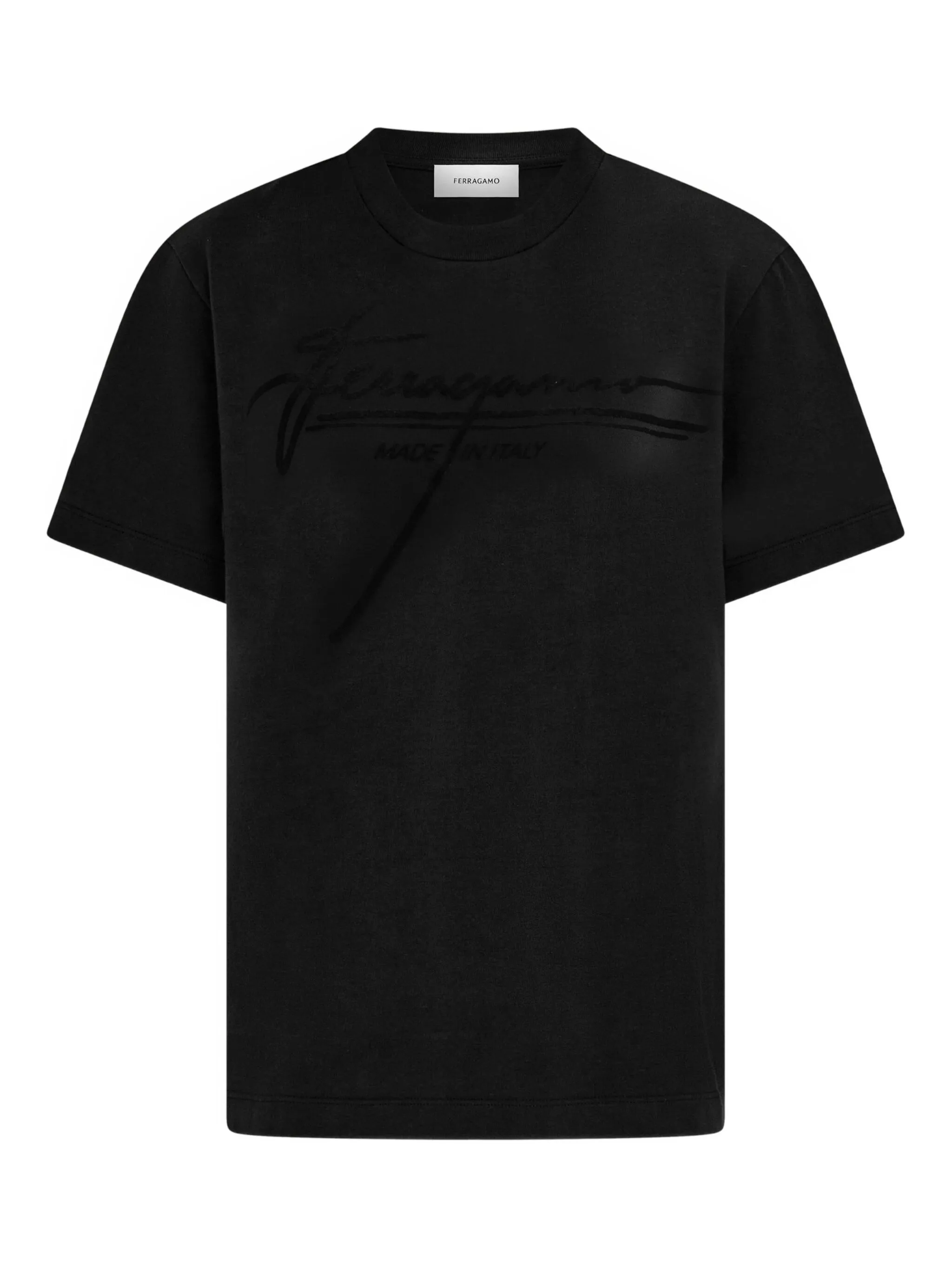 Футболка с логотипом Ferragamo, черный
Футболка с логотипом Ferragamo, черный