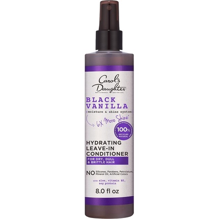 Кондиционер Black Vanilla Moisture & Shine Leave In для сухих и тусклых волос с алоэ, витамином B5 и протеином пшеницы, 8 жидких унций Carol's Daughter
Кондиционер Black Vanilla Moisture & Shine Leave In для сухих и тусклых волос с алоэ, витамином B5 и протеином пшеницы, 8 жидких унций Carol's Daughter
