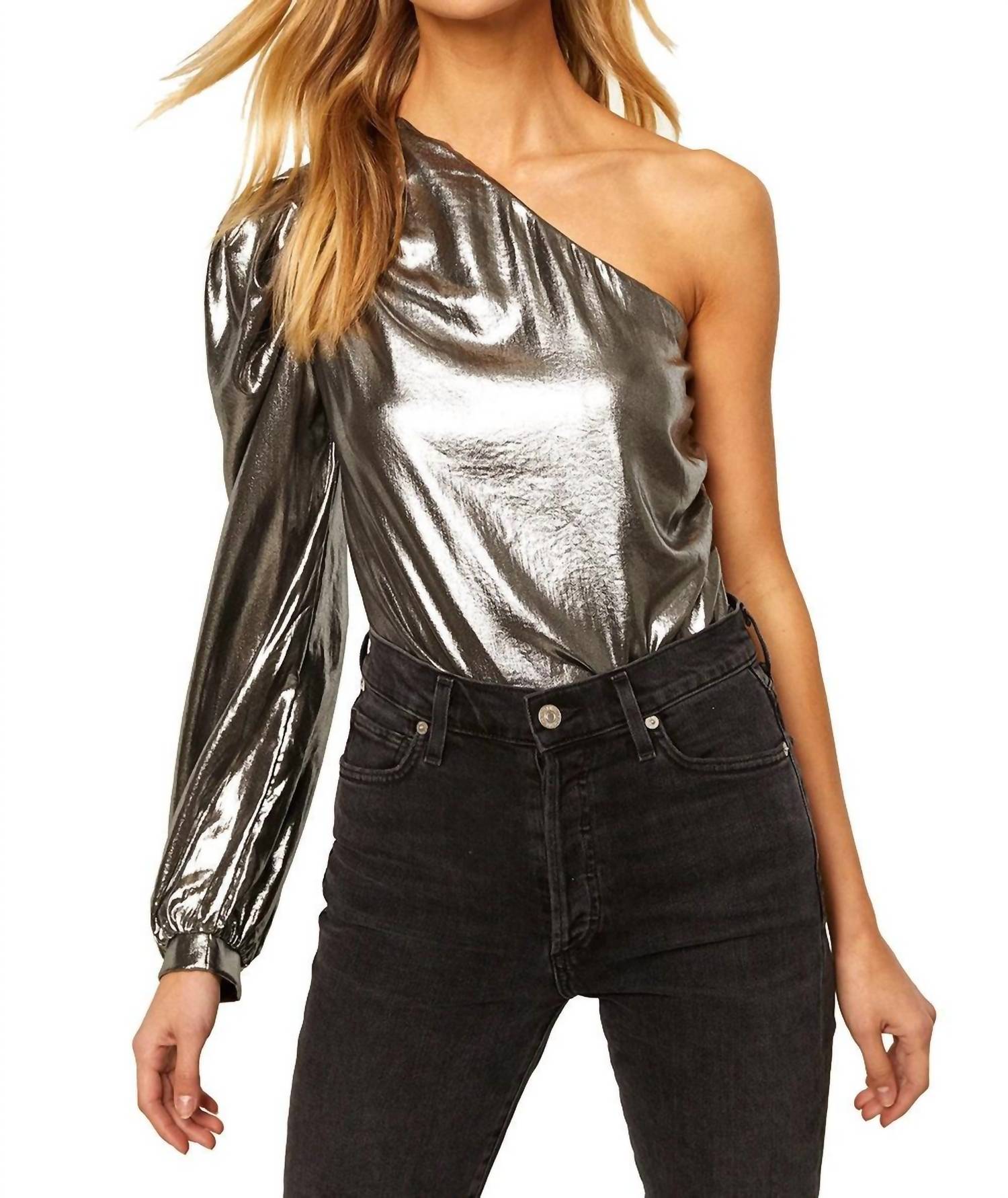 Боди Bianca в серебристом цвете Misa Los Angeles, серебряный
Боди Bianca в серебристом цвете Misa Los Angeles, серебряный