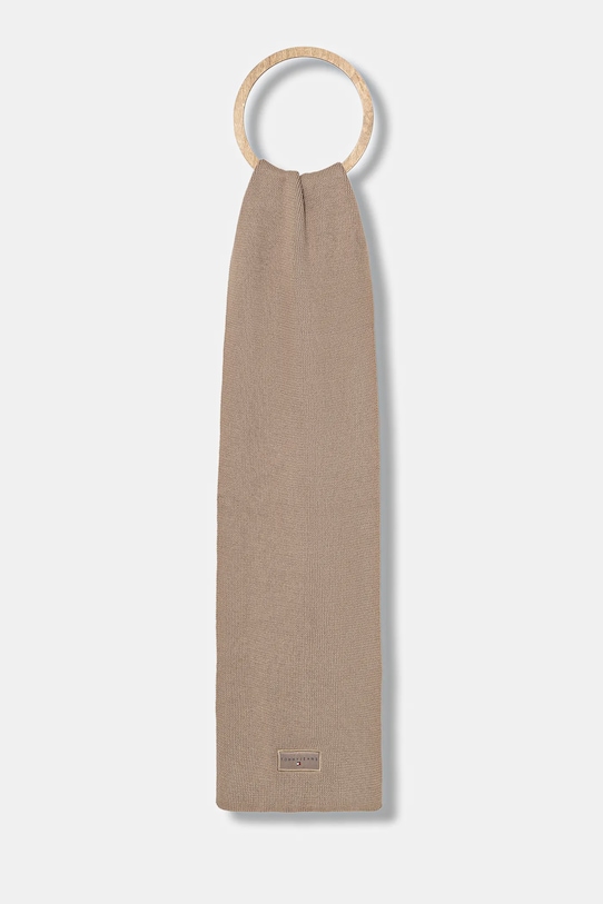 Хлопковый шарф Tommy Jeans, коричневый
Хлопковый шарф Tommy Jeans, коричневый