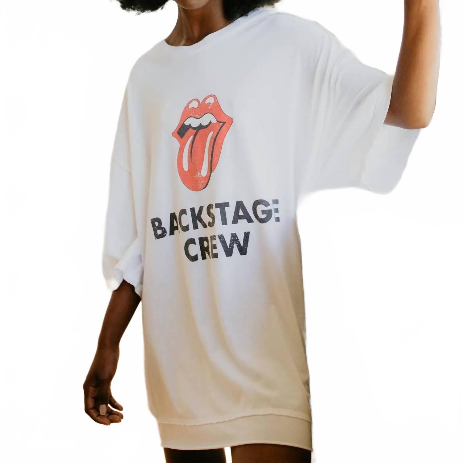 Футболка Rolling Stones Backstage Crew оверсайз в цвете айвори People of Leisure, слоновая кость
Футболка Rolling Stones Backstage Crew оверсайз в цвете айвори People of Leisure, слоновая кость