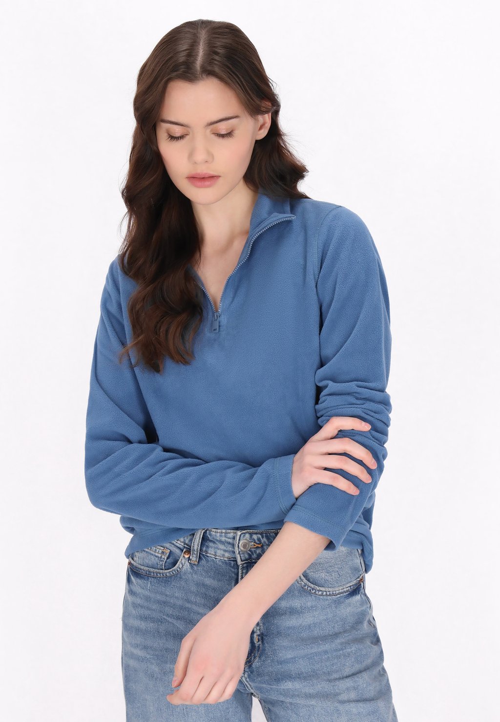 Флисовый джемпер myMo, синий
Флисовый джемпер myMo, синий