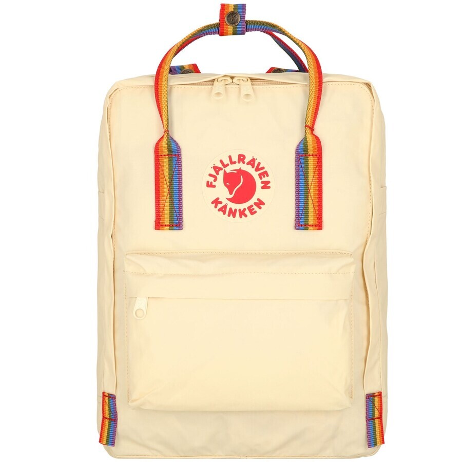 Рюкзак Fjällräven Backpack Kanken Rainbow, слоновая кость 
Рюкзак Fjällräven Backpack Kanken Rainbow, слоновая кость
