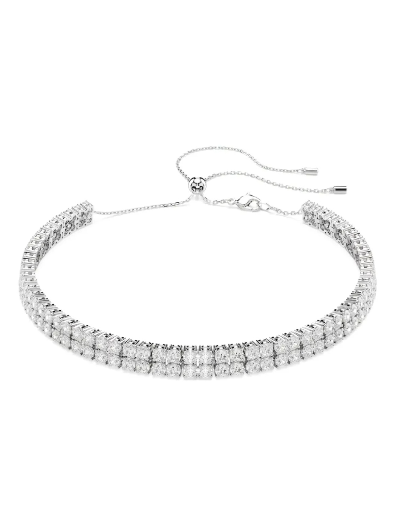 Матрица чокер Swarovski, серебряный
Матрица чокер Swarovski, серебряный