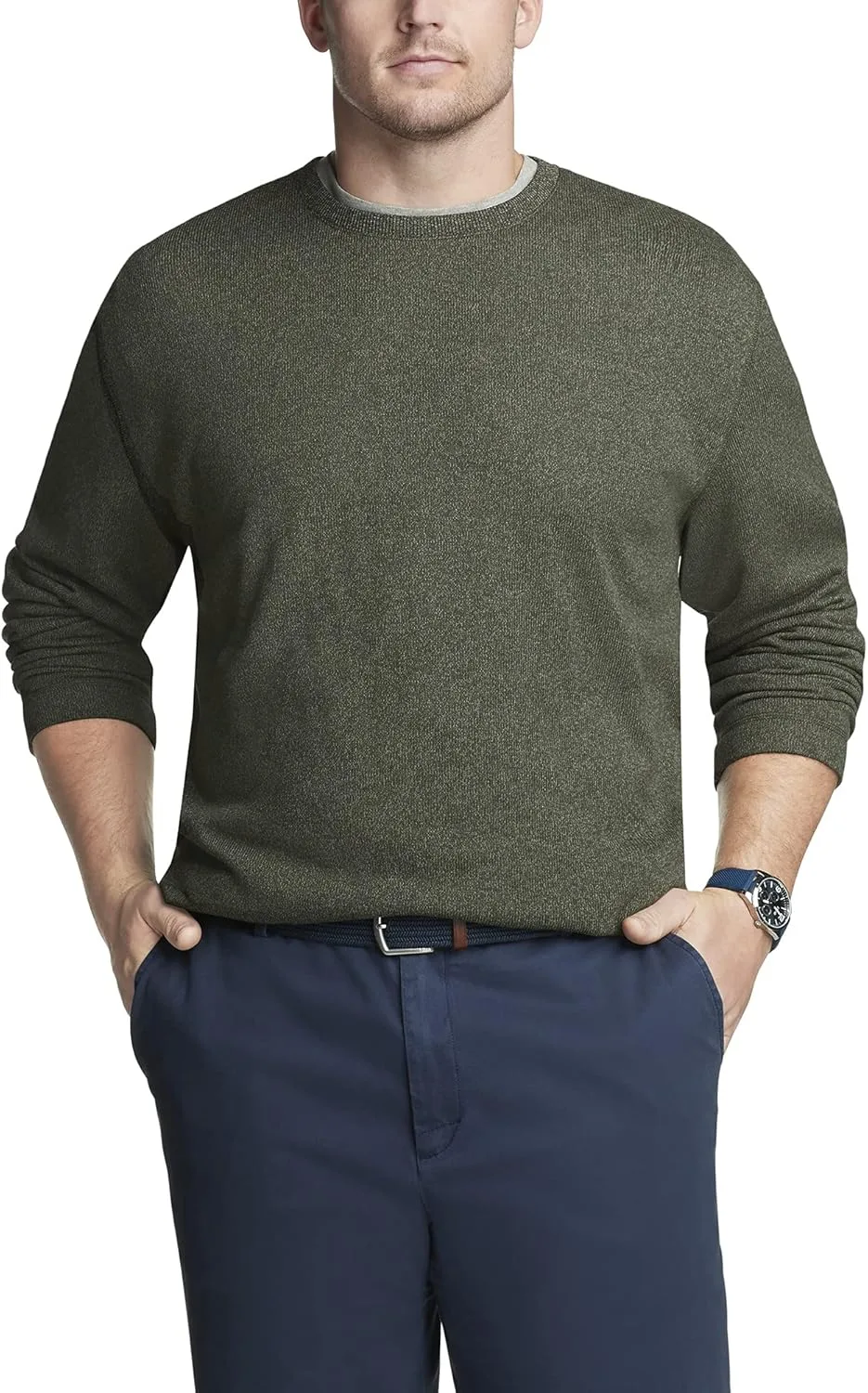 Van Heusen мужской свитер-пуловер с длинным рукавом
Van Heusen мужской свитер-пуловер с длинным рукавом