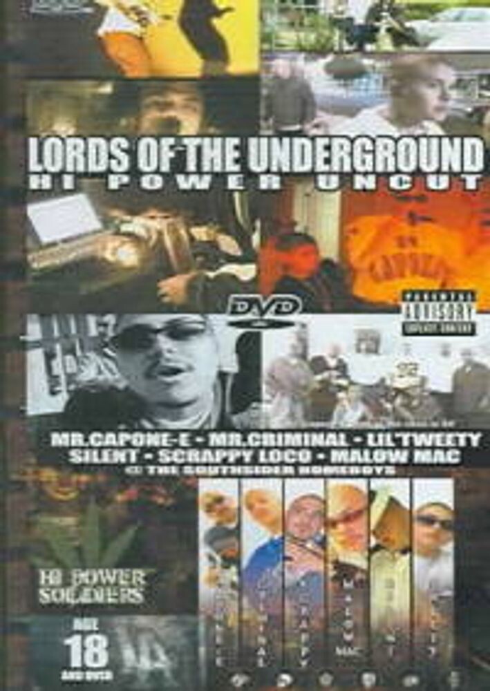 Диск DVD Lords Of The Underground
Диск DVD Lords Of The Underground