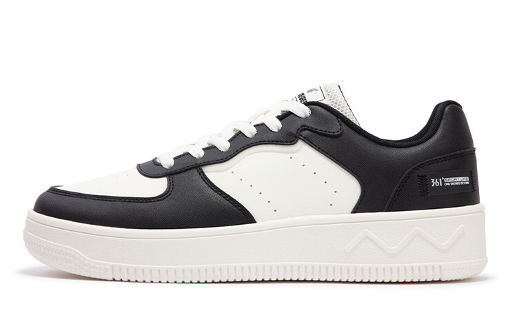Кроссовки 361° Air Force One Skateboarding Shoes Men Low-top White/Black, белый/черный 
Кроссовки 361° Air Force One Skateboarding Shoes Men Low-top White/Black, белый/черный