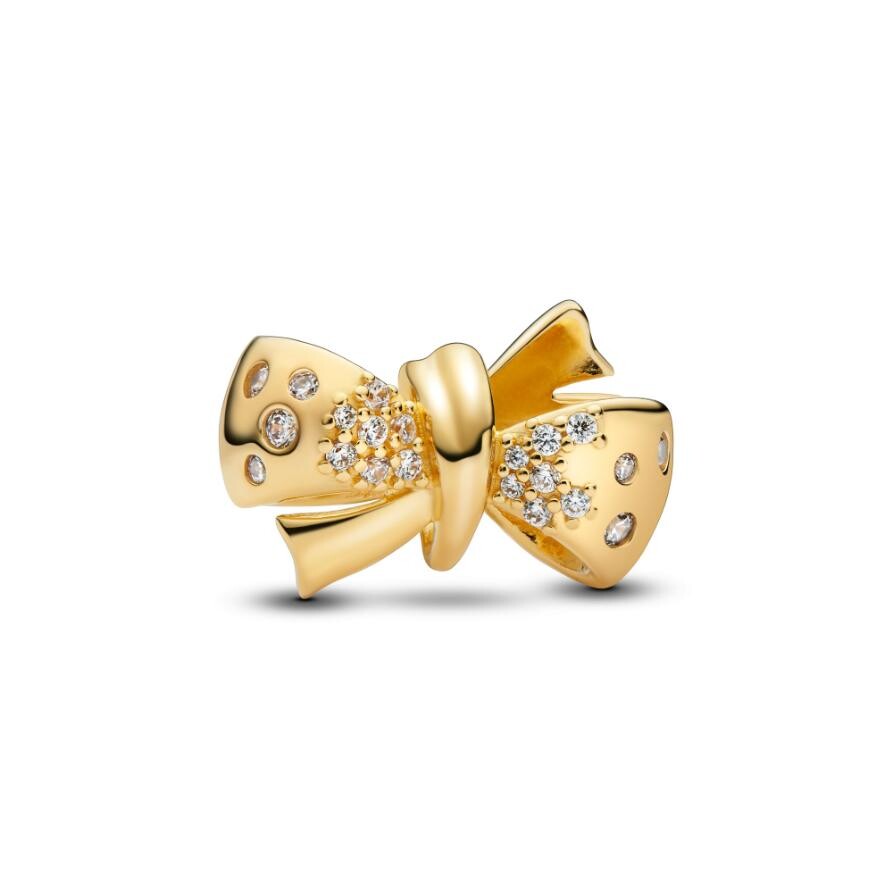 Шарм Sparkling Bow Pandora, покрытие - золото
Шарм Sparkling Bow Pandora, покрытие - золото