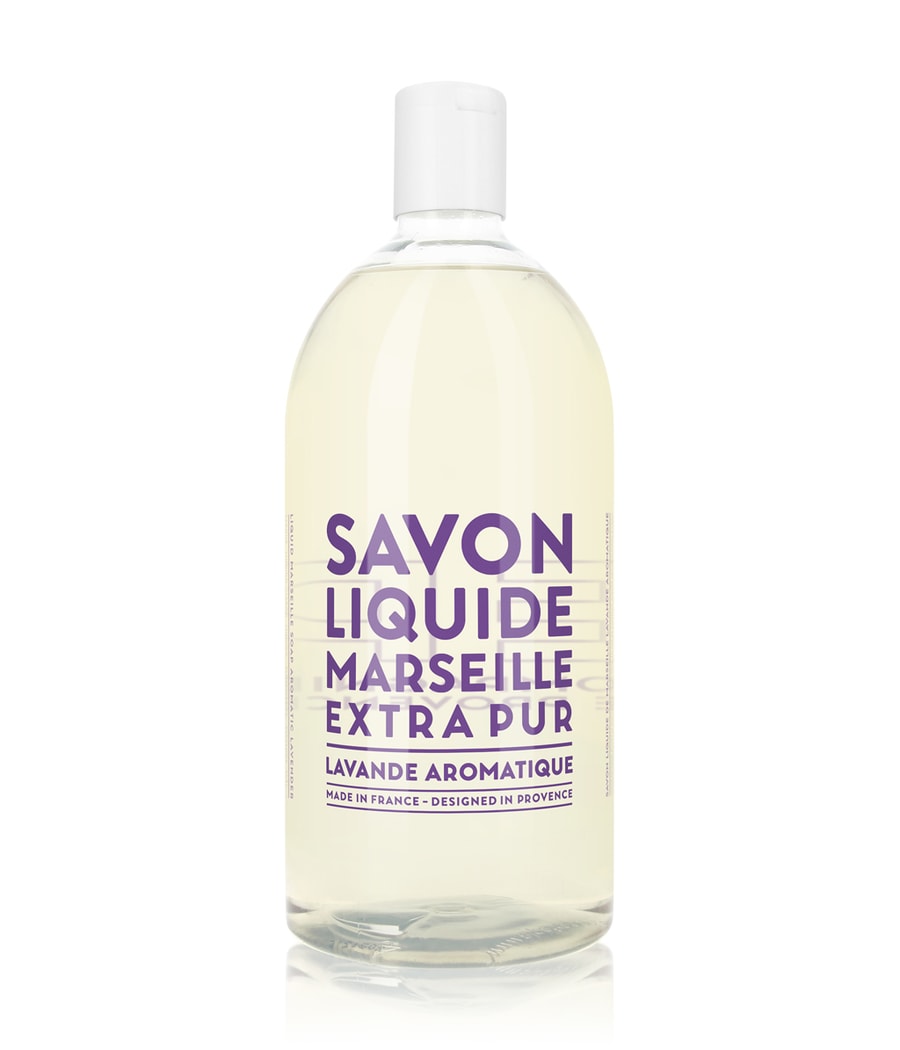 Жидкое мыло La Compagnie de Provence Savon Liquide Marseille Extra Pur Lavande Aromatique - Refill, 1000 ml
Жидкое мыло La Compagnie de Provence Savon Liquide Marseille Extra Pur Lavande Aromatique - Refill, 1000 ml